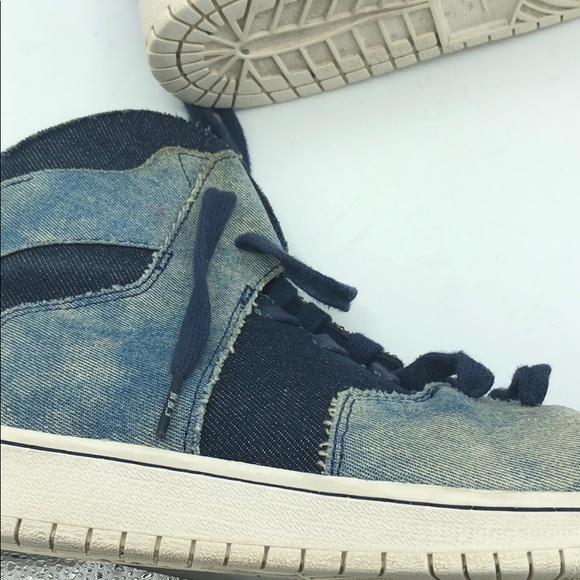 Nike Jordan Westbrook 0.2 BG Bleached Denim Sneakers Kids Size 6.5 - Picture 12 of 12